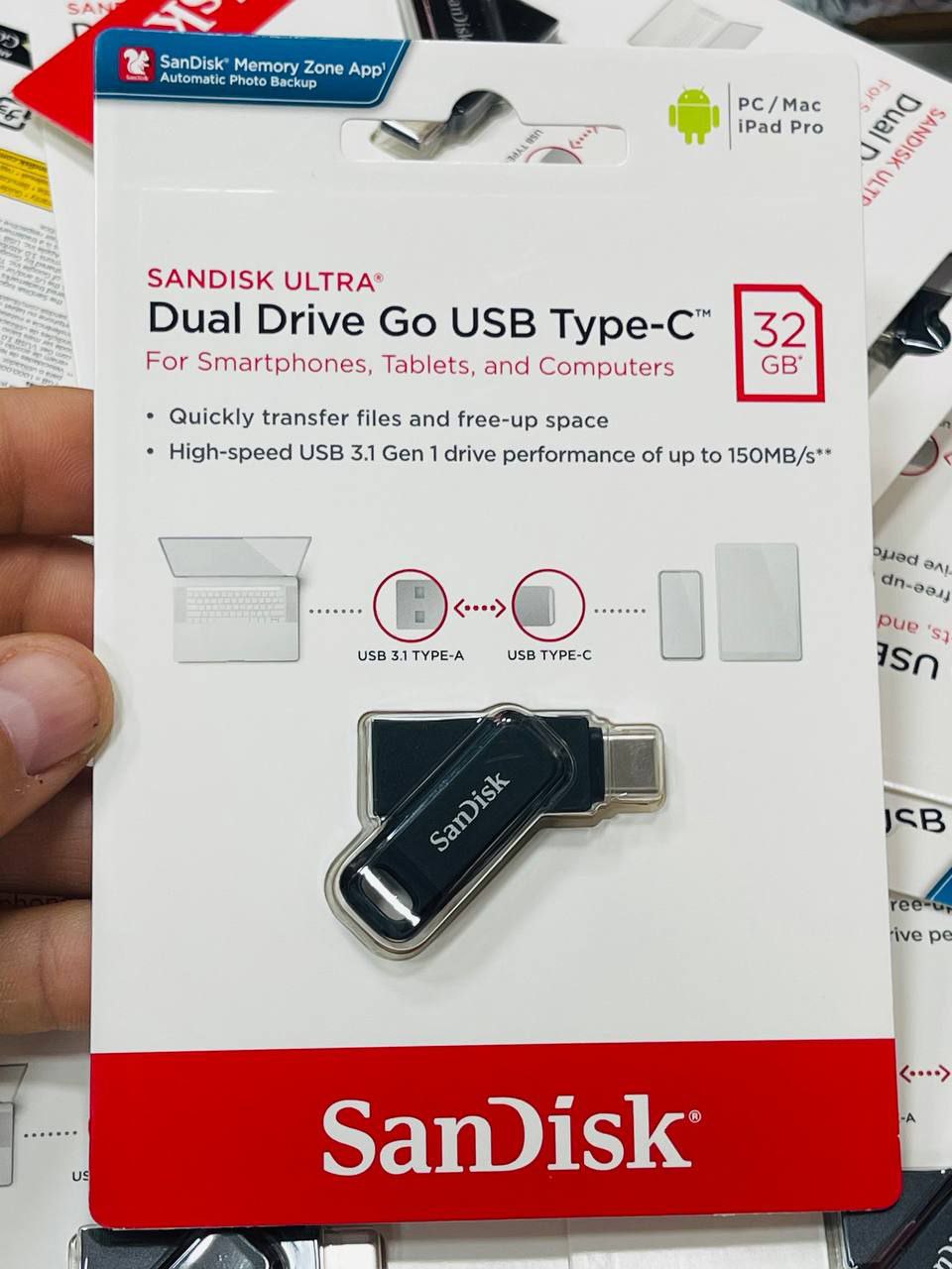 SANDISK ULTRA DUAL DRIVE GO USB TYPE-C™