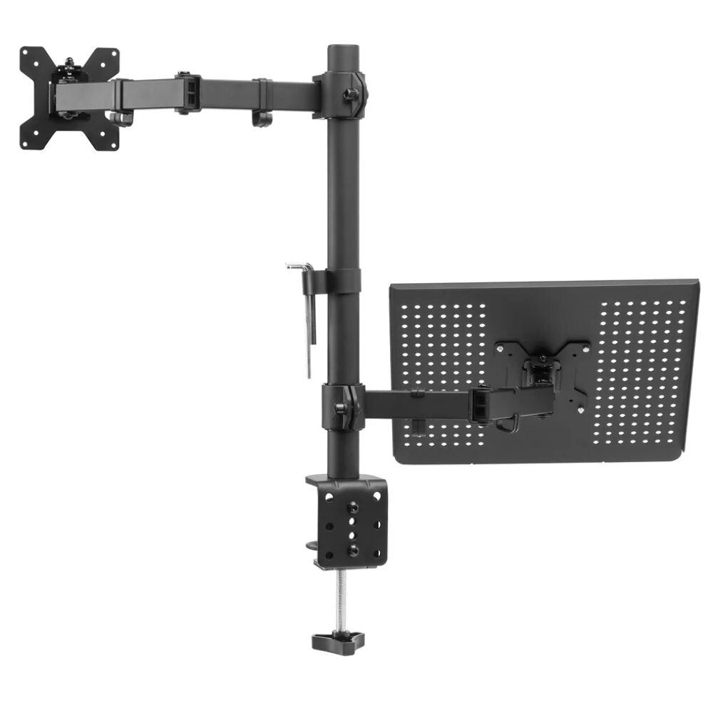 SUPPORT PC PORTABLE + MONITEUR ÉCRAN