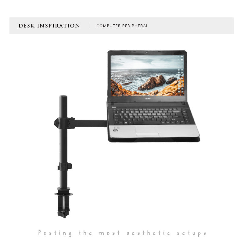 SUPPORT À BRAS POUR ORDINATEUR PORTABLE OU MONITEUR