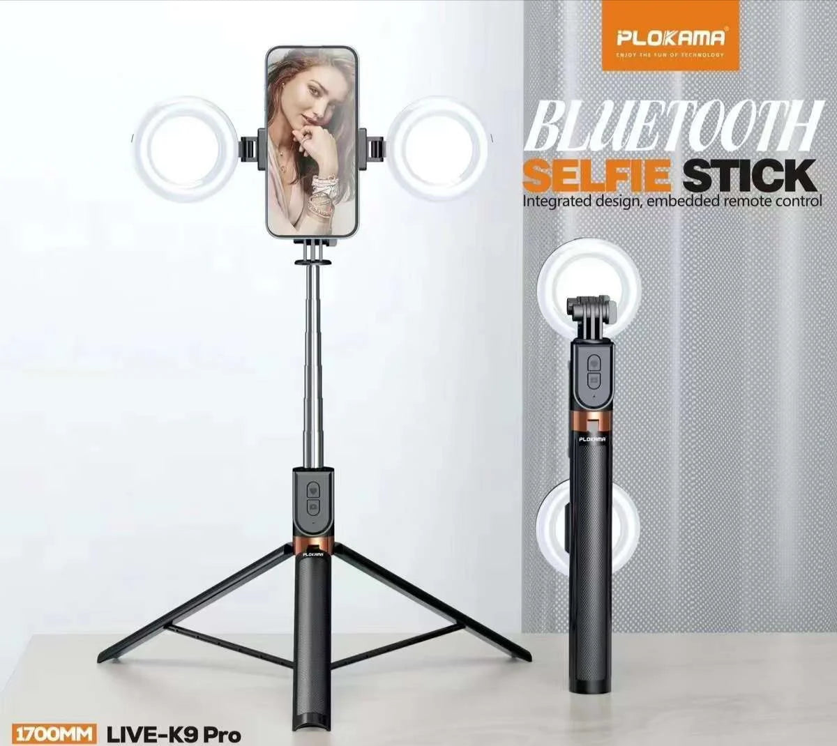 PLOKAMA TRIPOD SELFIE LIV K9 PRO