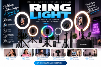 RING LIGHT - Star10.ma