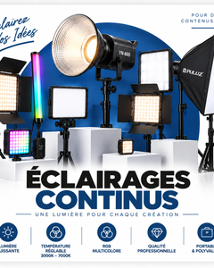 ÉCLAIRAGES CONTINUS - Star10.ma