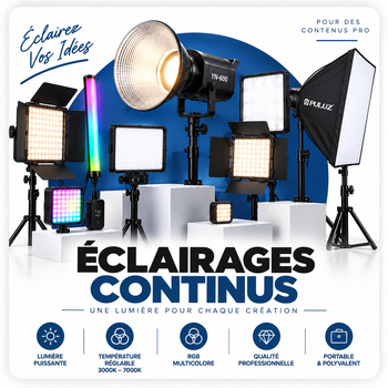 ÉCLAIRAGES CONTINUS - Star10.ma