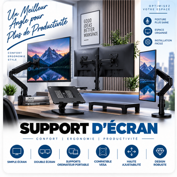 SUPPORT D'ÉCRAN - Star10.ma