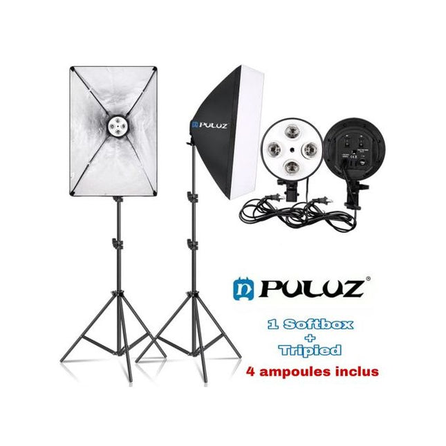 PULUZ SOFTBOX 4 LOMP