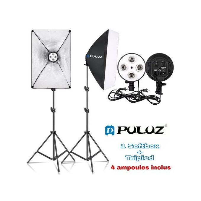 PULUZ SOFTBOX 4 LOMP