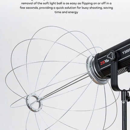 BALL SOFTBOX 65CM BY ZSYB METAL