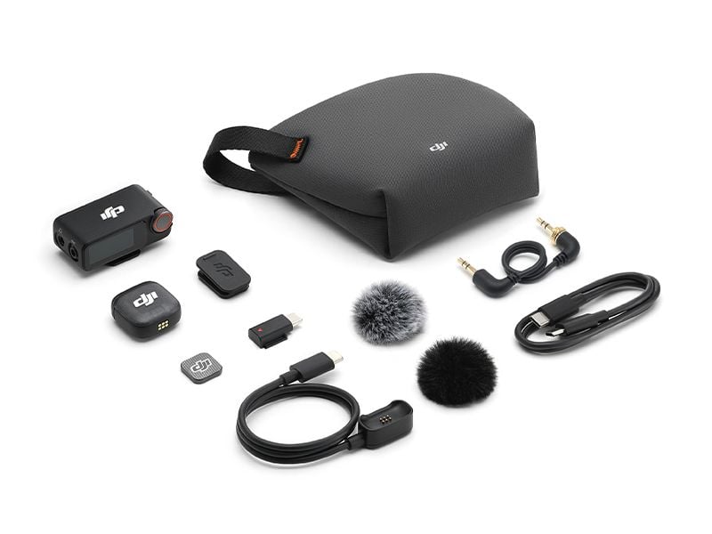 DJI MIC 3 (1TX + 1RX + CHARGING CASE)