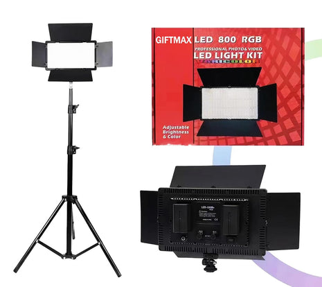 LED PRO 800 RGB (AVEC 2 BATTERY )