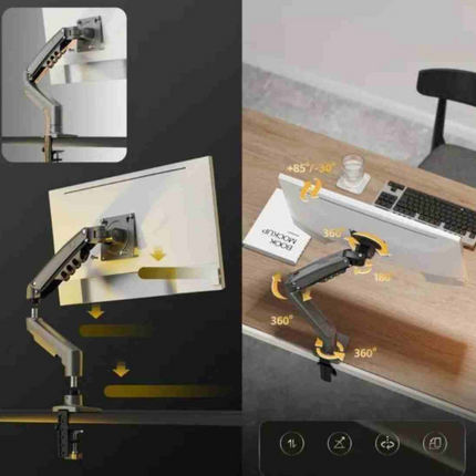 Support Écran NB Ergonomic Model F80 17″–30″