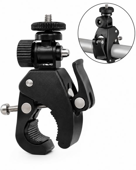 HANDLEBAR CLAMP CAMERA MOUNT
