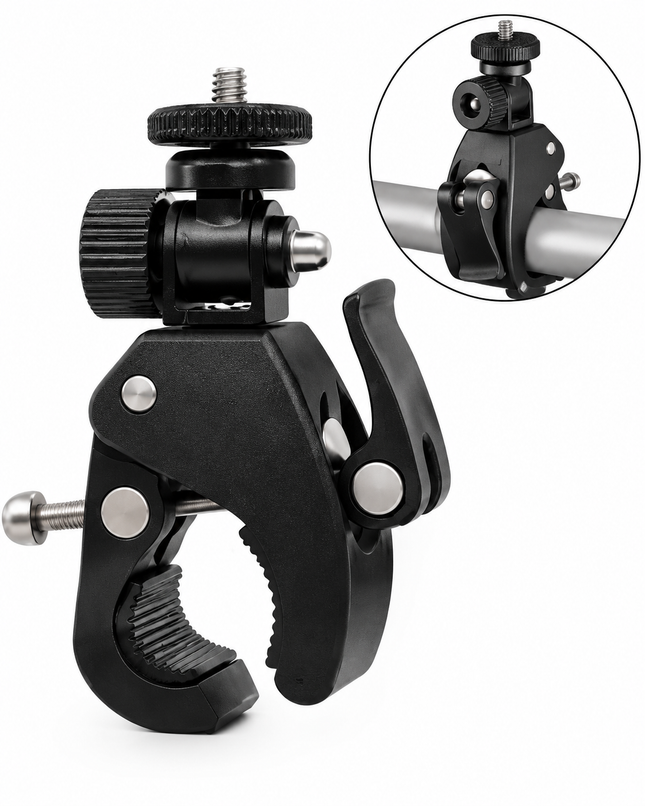 HANDLEBAR CLAMP CAMERA MOUNT