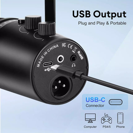 DYNAMIC PODCAST MICROPHONE