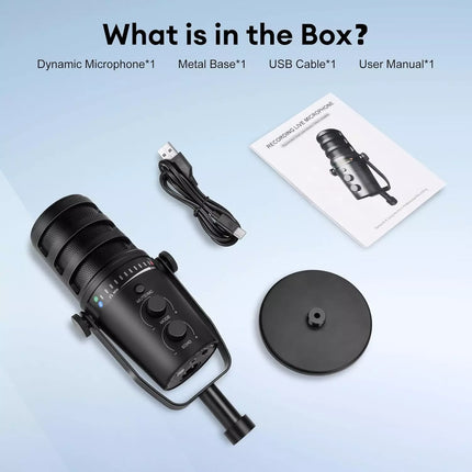 DYNAMIC PODCAST MICROPHONE