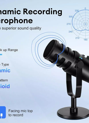 DYNAMIC PODCAST MICROPHONE