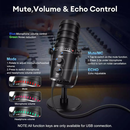 DYNAMIC PODCAST MICROPHONE