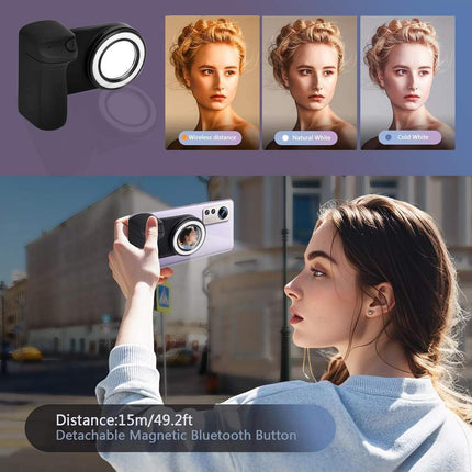 SUPPORT MAGNETIC CAMERA FOR TELEPHON
