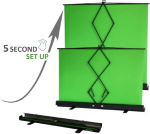 FOND CHROMAKEY PROFESSIONNEL PLIABLE