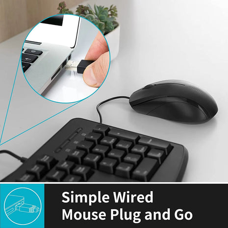 SOURIS AVEC CABL