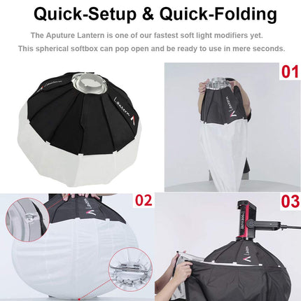 BALL SOFTBOX 65CM BY ZSYB METAL