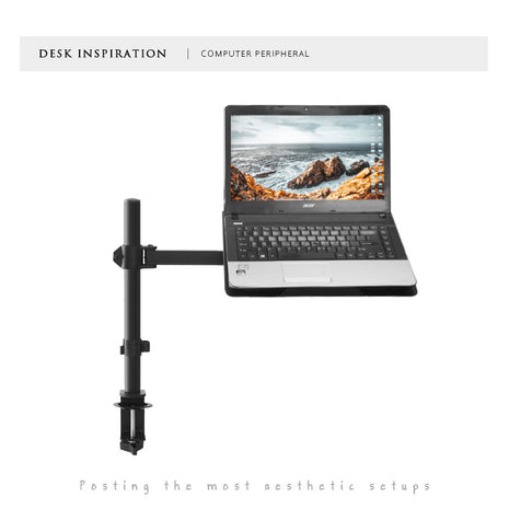 SUPPORT À BRAS POUR ORDINATEUR PORTABLE OU MONITEUR