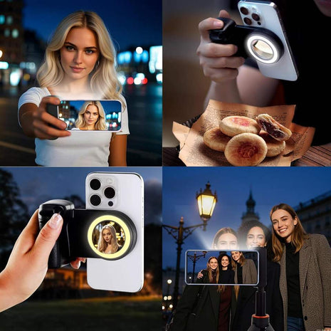 SUPPORT MAGNETIC CAMERA FOR TELEPHON
