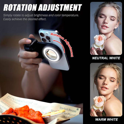 SUPPORT MAGNETIC CAMERA FOR TELEPHON