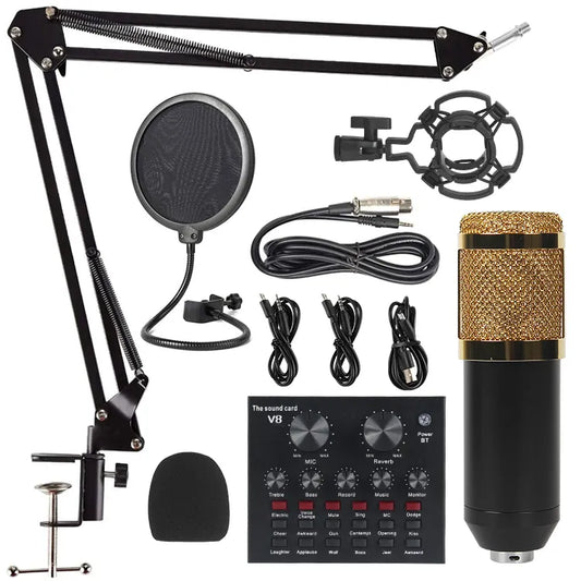MICROPHON BM 800 AVEC CART SON V8