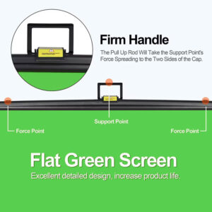 FOND CHROMAKEY PROFESSIONNEL PLIABLE