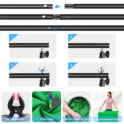 PULUZ BACKGROUND STUDIO 2X3M