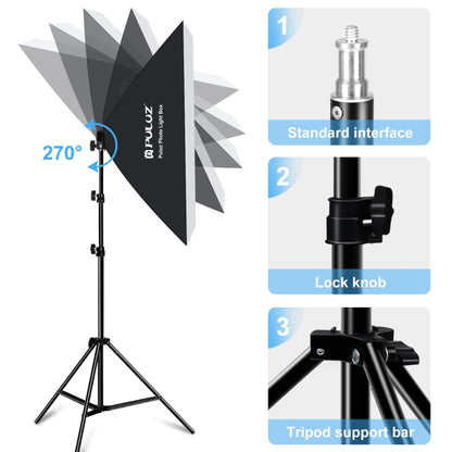 KIT 2SOFT BOX PULUZ 1LOMP