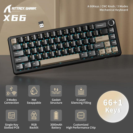 ATTACK SHARK X66