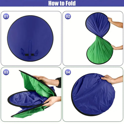 FOND D'ÉCRAN BLEU ET VERT