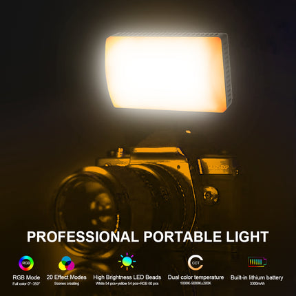 JMARY FM-180RGB RGB VIDEO LIGHT 20W