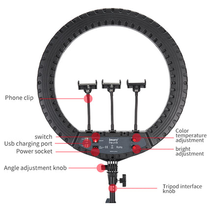 JMARY FM-21R RING LIGHT