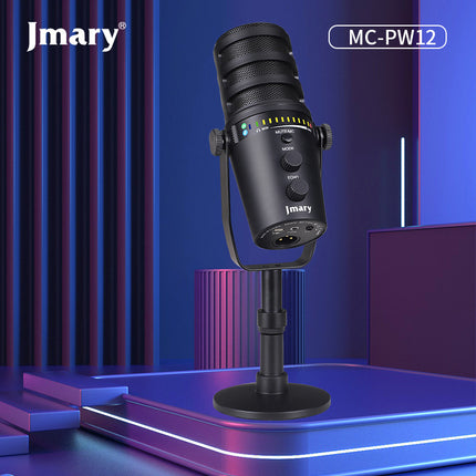 JMARY MC-PW12 XLR & USB MICROPHONE