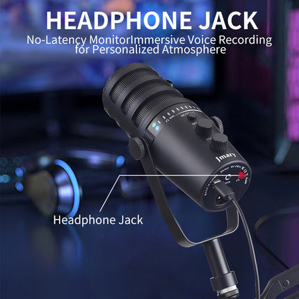 JMARY MC-PW12 XLR & USB MICROPHONE