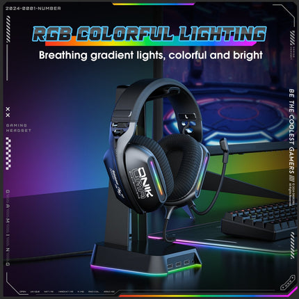 ONIKUMA X12 RGB GAMING HEADSET - 3