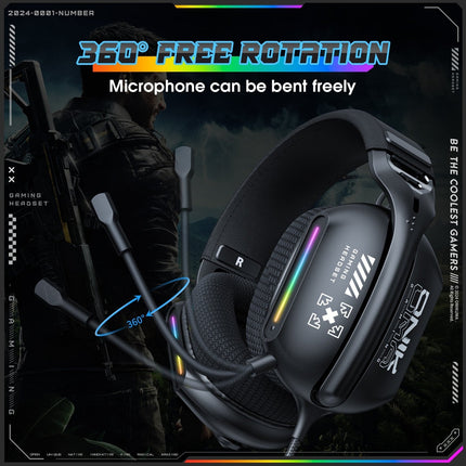 ONIKUMA X12 RGB GAMING HEADSET - 4