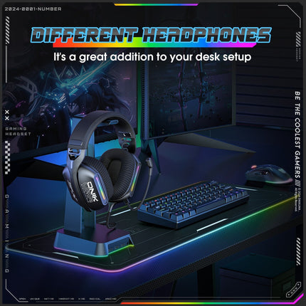 ONIKUMA X12 RGB GAMING HEADSET - 5