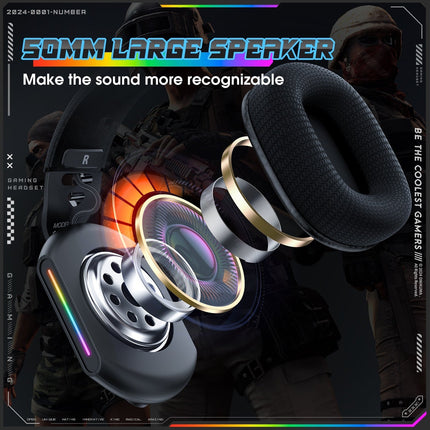 ONIKUMA X12 RGB GAMING HEADSET - 6