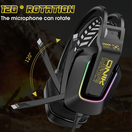 ONIKUMA X13 RGB GAMING HEADSET - 3