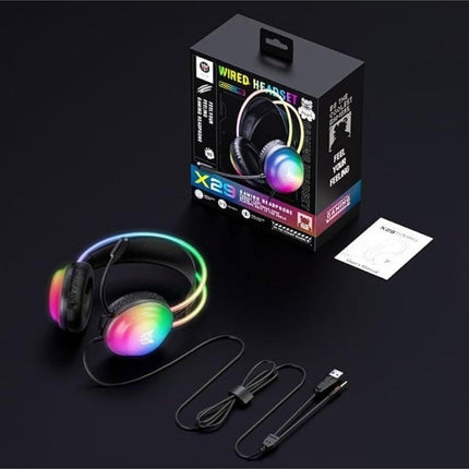 ONIKUMA X29 RGB GAMING HEADSET - 4