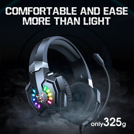 ONIKUMA X32 RGB WIRED GAMING HEADSET - 4