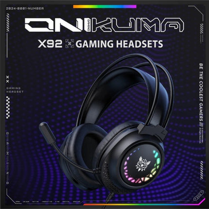 ONIKUMA X92 RGB GAMING HEADSET - 2