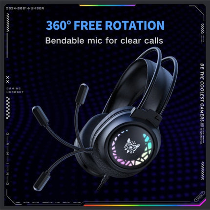 ONIKUMA X92 RGB GAMING HEADSET - 4