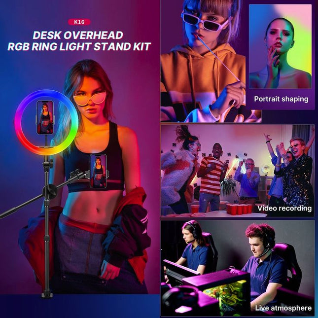 RING LIGHT + TRIPPI 2M 26CM